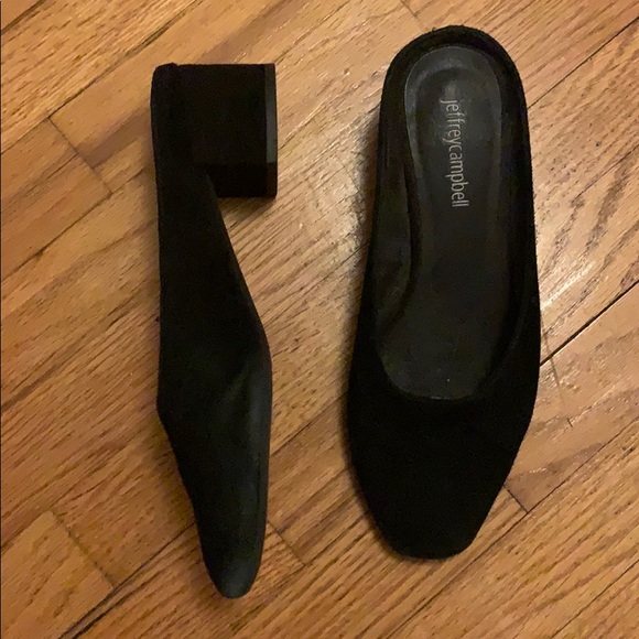 COPY - Jeffrey Campbell suede mules - Picture 3 of 6